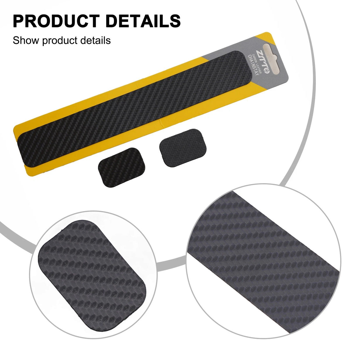 Chain Stay Scratch Protection Decals for Road MTB Bike Frame