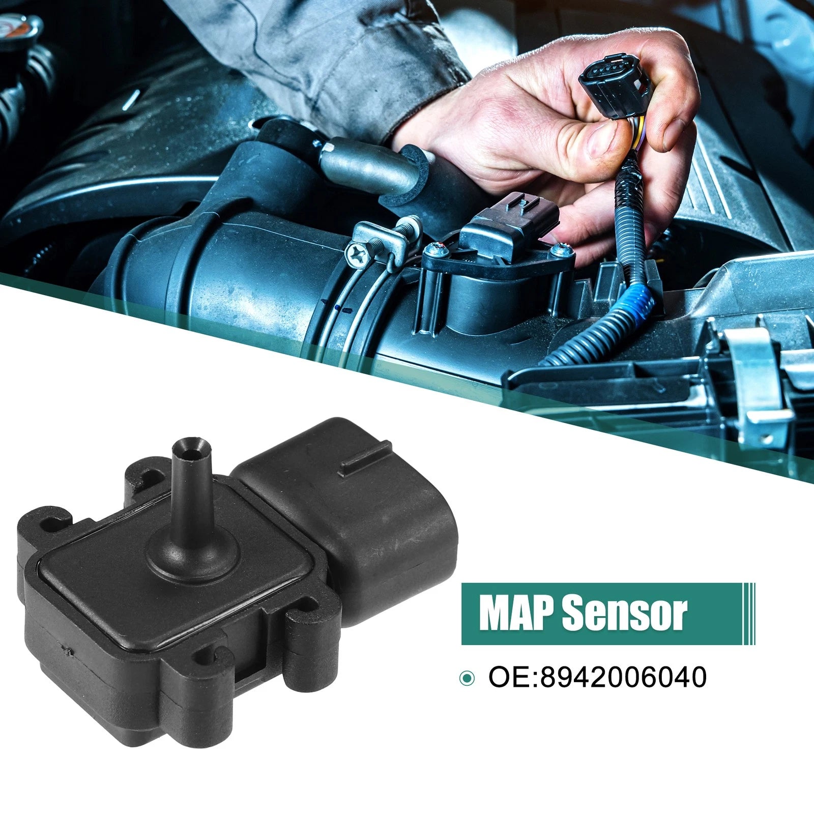 Manifold Absolute Pressure Sensor Replacement for Toyota Camry (1992–2001)