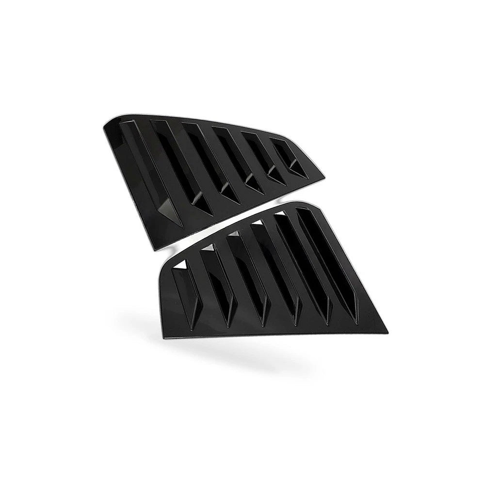 Rear Window Louver Trim for VW Golf 6 Golf 7 (2010–2019) Glossy Black