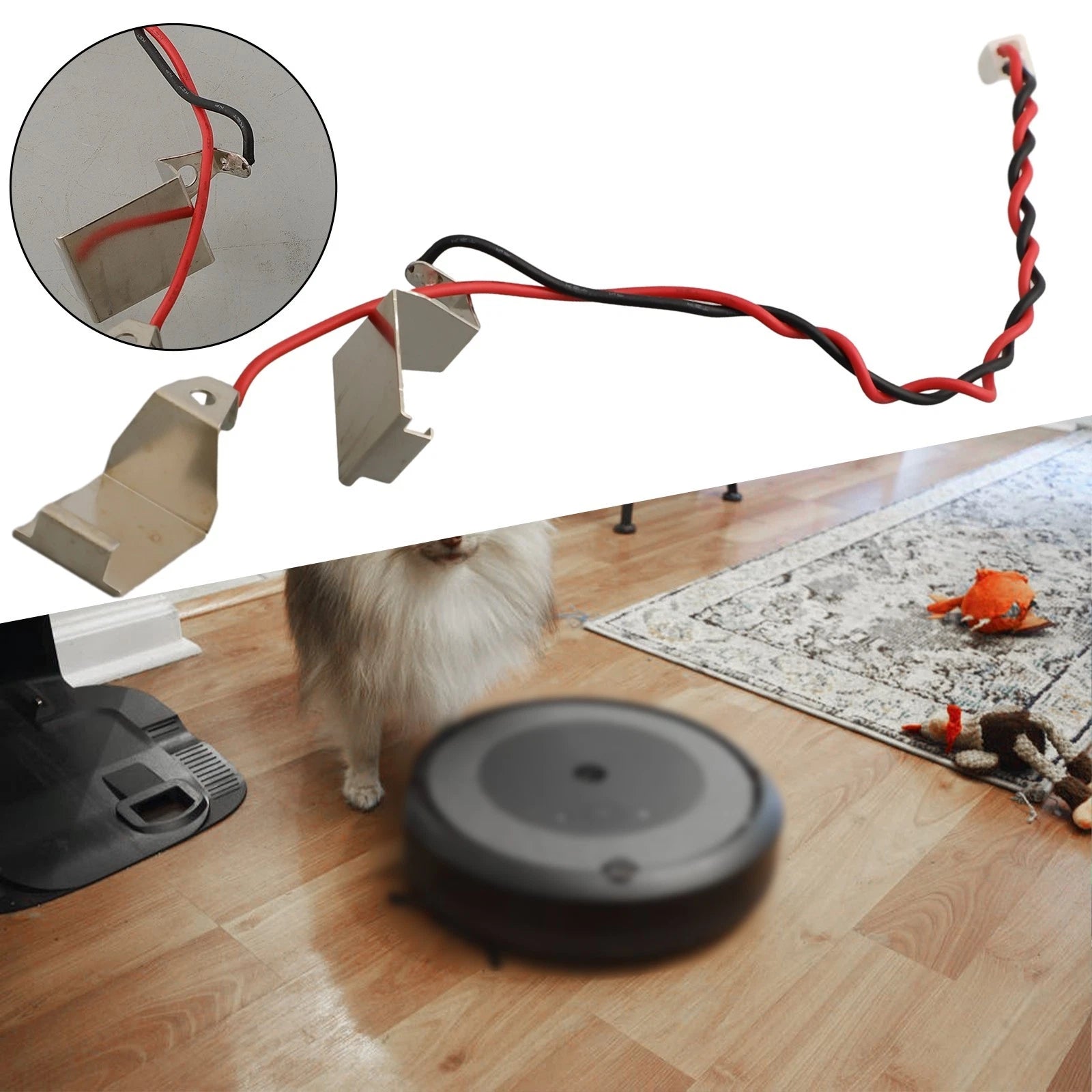 Charging Contacts for Vacuum Cleaner