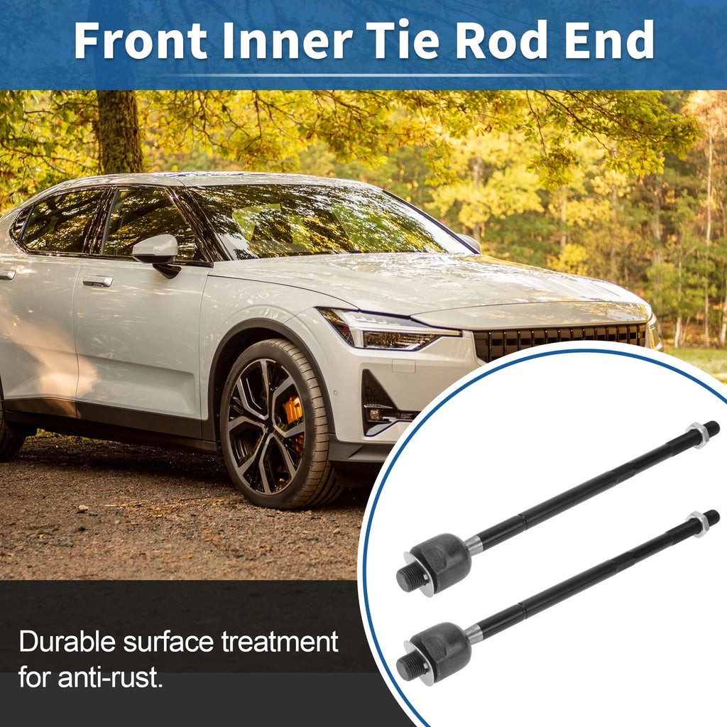 2 Pcs Front Inner Tie Rod End Links for Pontiac Montana (1999–2009)