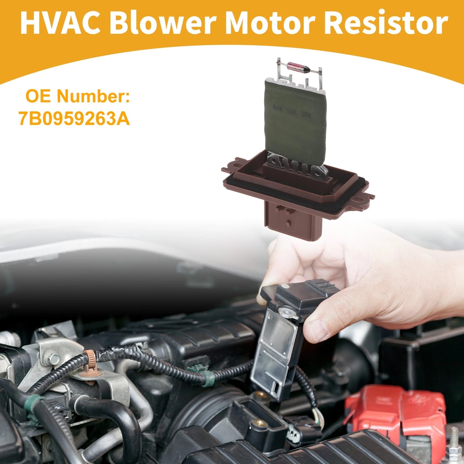 HVAC Blower Motor Resistor Replacement for Volkswagen Routan (2009–2018)