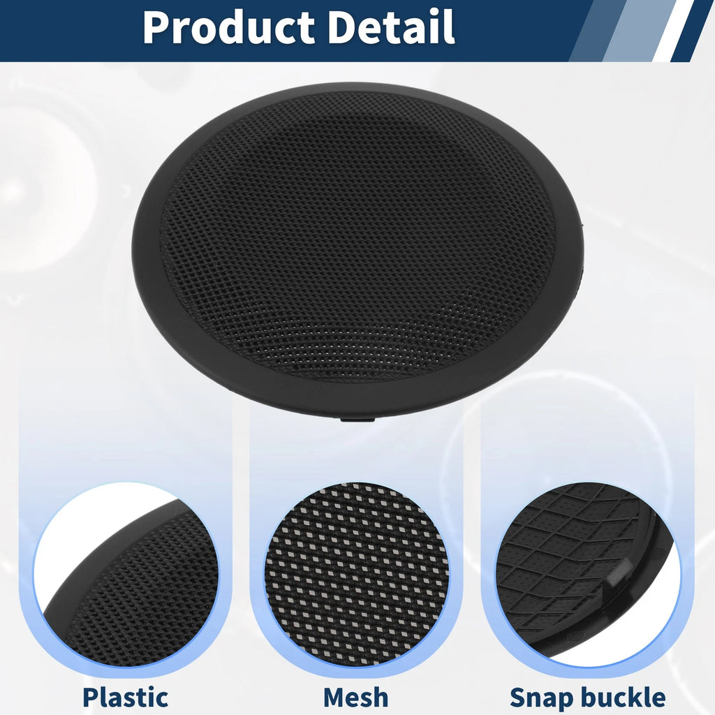 Speaker Grills Cover for BMW X5 X6 E70 E71 (2007–2013) Black Plastic