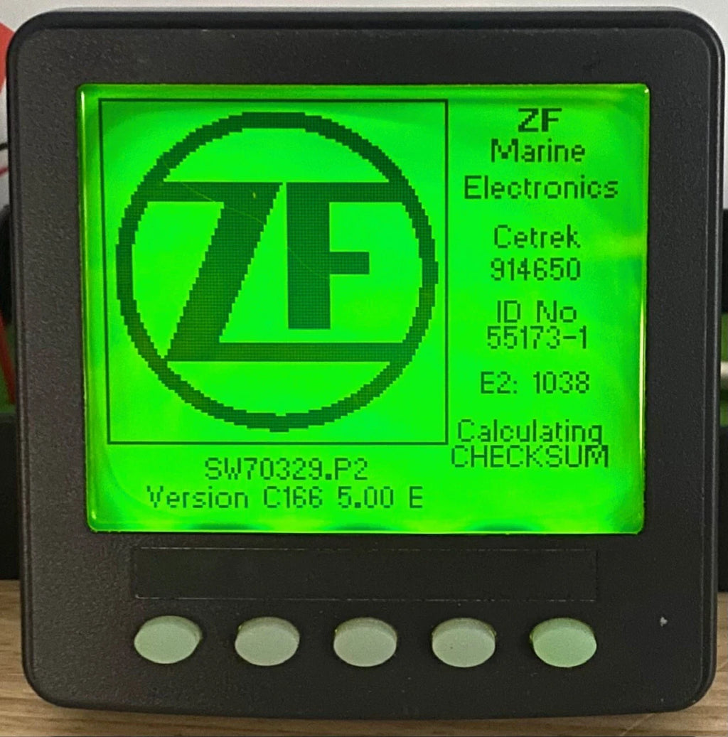ZF Marine Display 2610 4" Version C166 5.00 E for Marine Applications