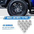Wheel Lug Nuts Set Replacement for Lincoln MKS and Ford Explorer (1/2-20) (2011–2018)