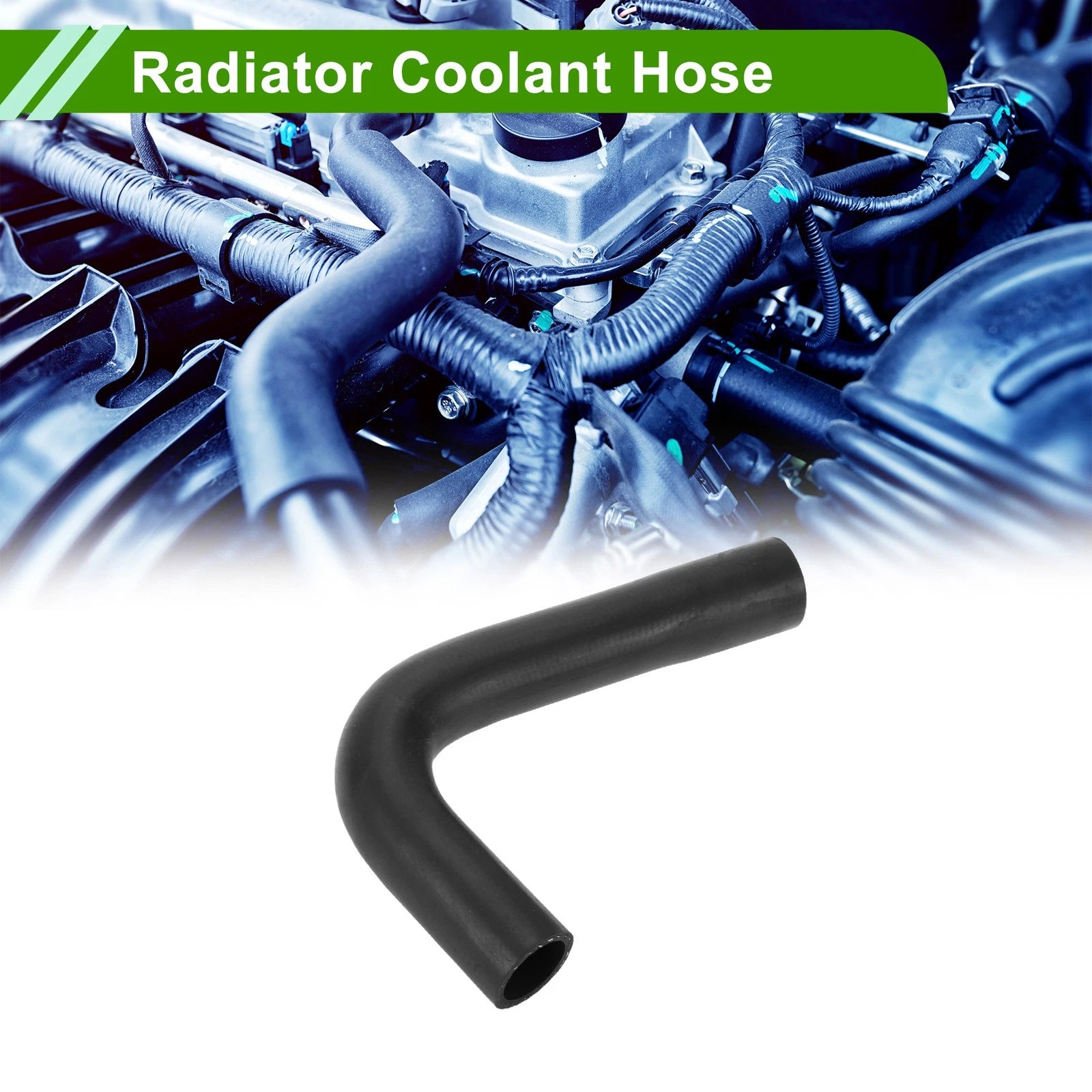 Radiator Coolant Hose Replacement for Toyota Corolla iM 2017–2018 Rubber Black