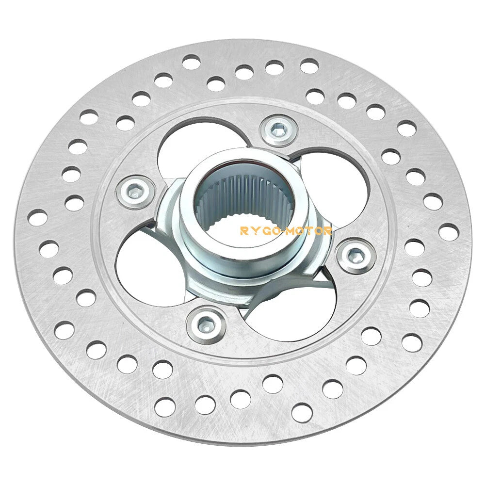 Rear Brake Disc Rotor w/ Hub Flange for Honda FourTrax 250 TRX250R (1986–1989)