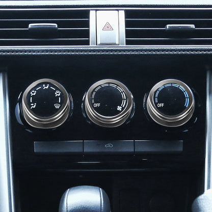 Set of 5 AC Air Conditioner Switch Knob Covers for Toyota Camry (2017)