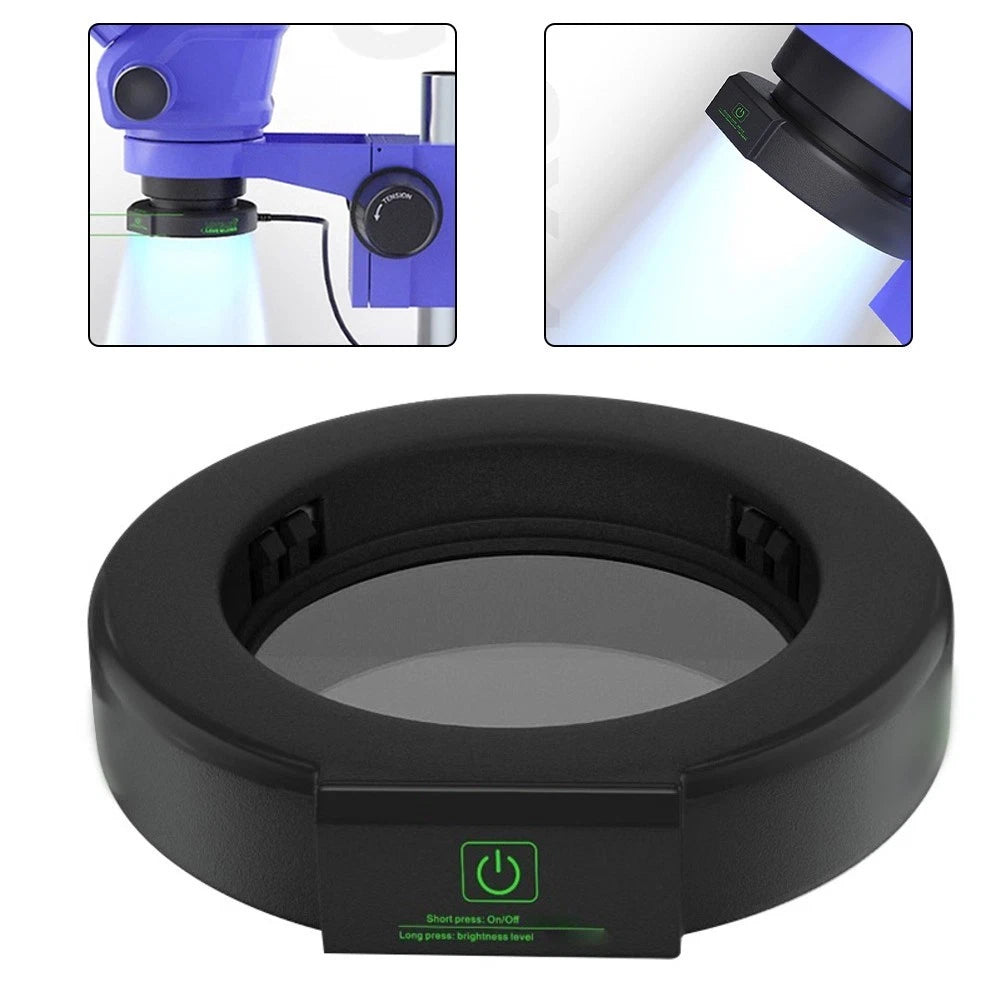 Auxiliary Microscope Ring Light LED Touch Control (2010–2023)