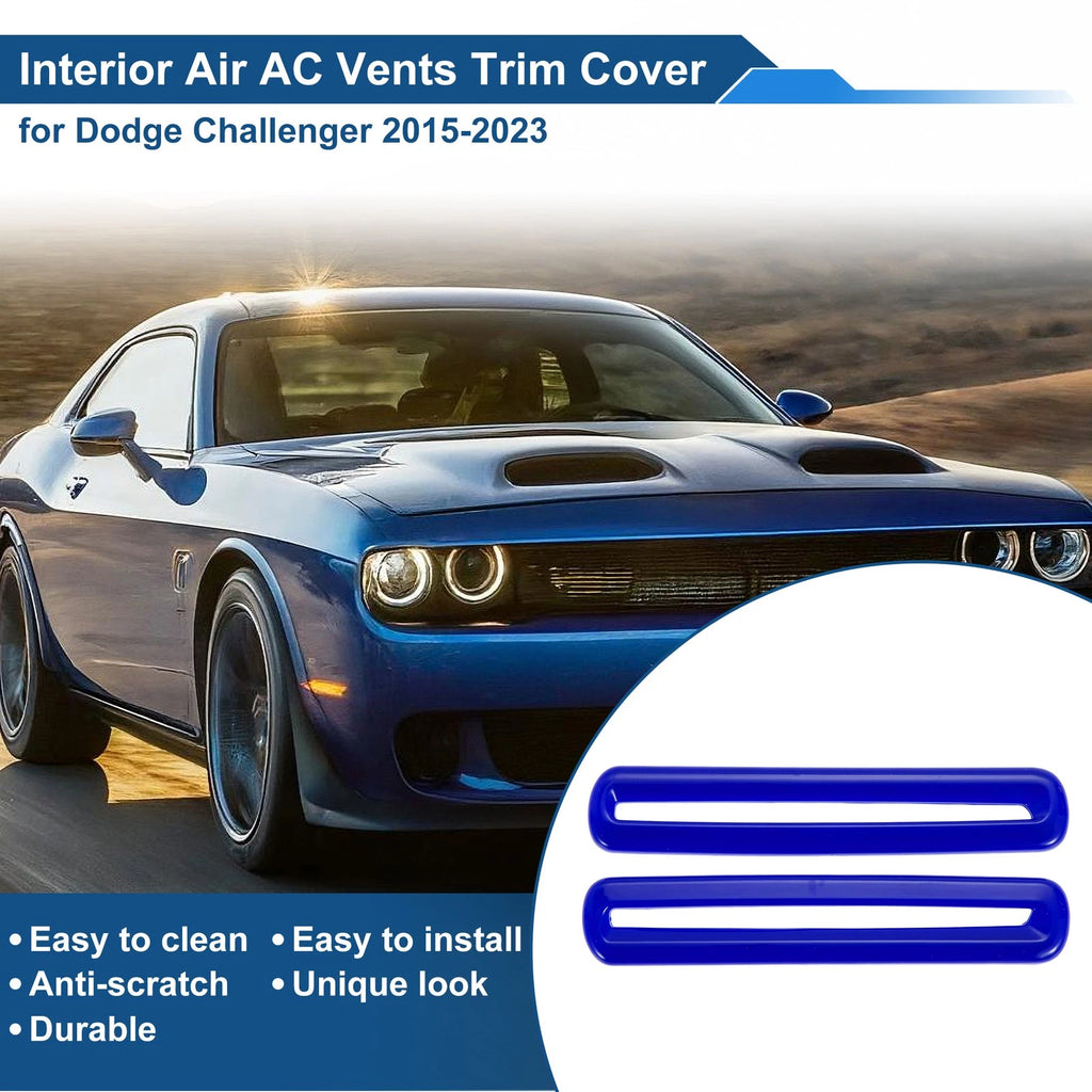 Air Condition Outlet Vent Trim Cover Frame for Dodge Challenger (2015–2023)