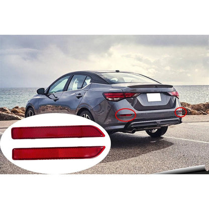 For Nissan Sentra 2020-2022 SR SV S 2.0L Rear Bumper Reflector Left & Right Side