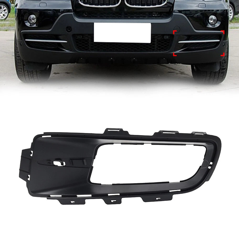 Front Bumper Grille Bezel Fog Light Cover for BMW X5 E70 (2006–2010)