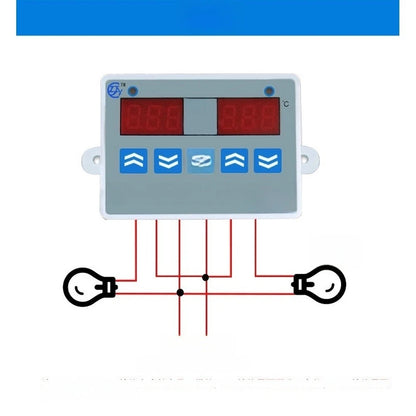 Digital Humidity and Temperature Controller for Greenhouse Systems