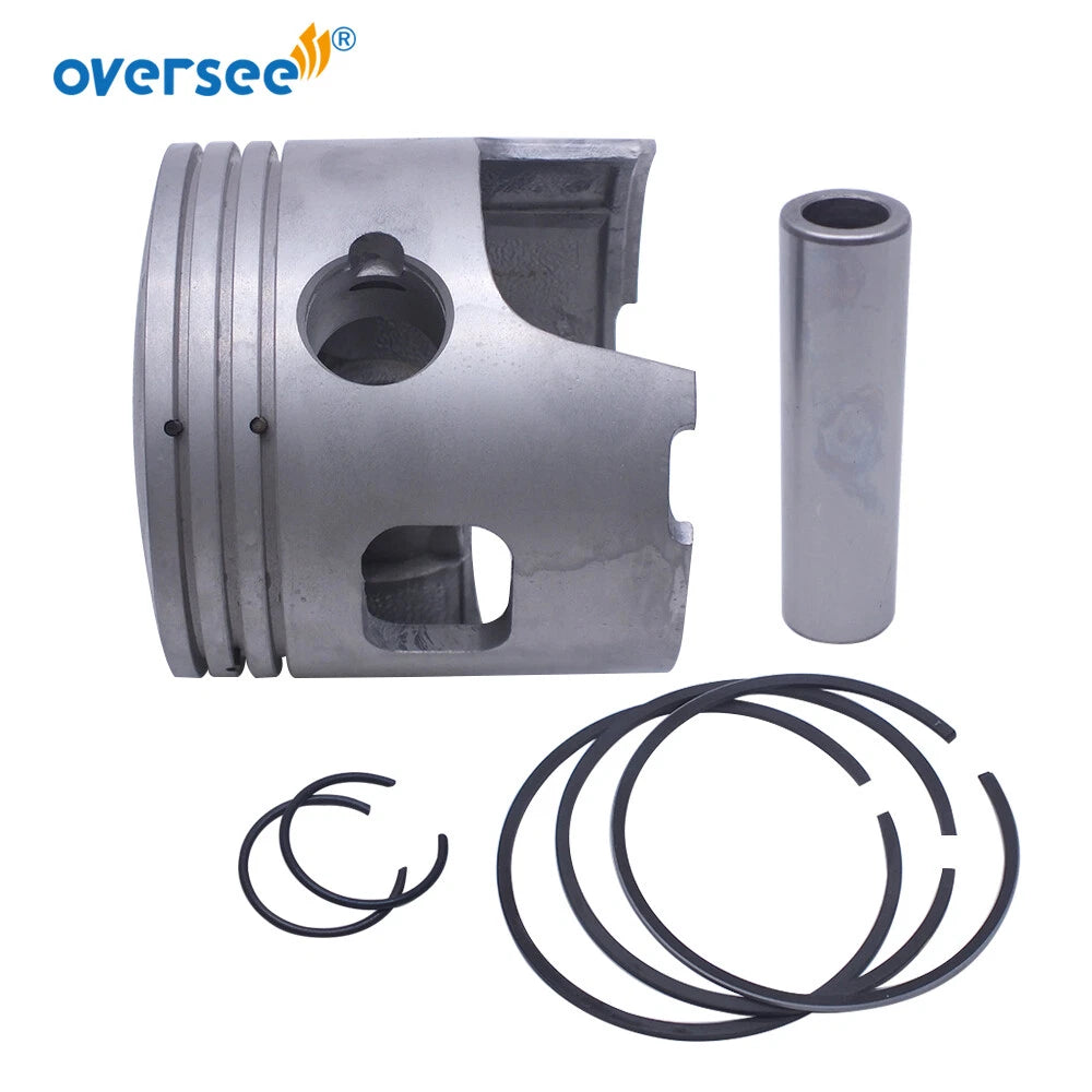 Piston & Ring STD for Tohatsu Outboard Motor 80A-90A (2T) 3B7-00001 3MR-87123-0