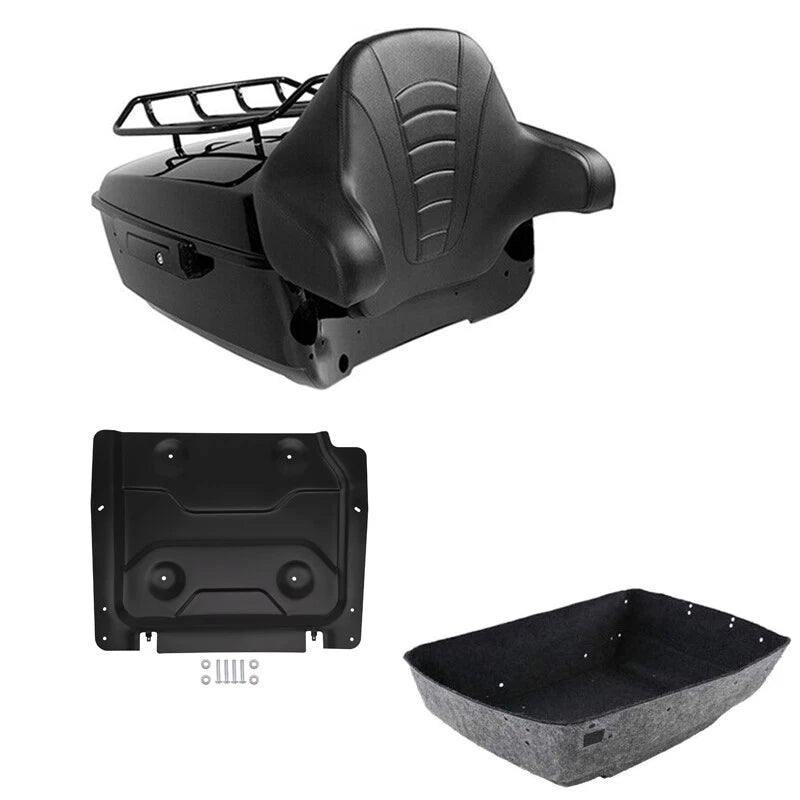 Backrest Pad Base Plate for Harley Road Glide & Street Glide (2014–2026)