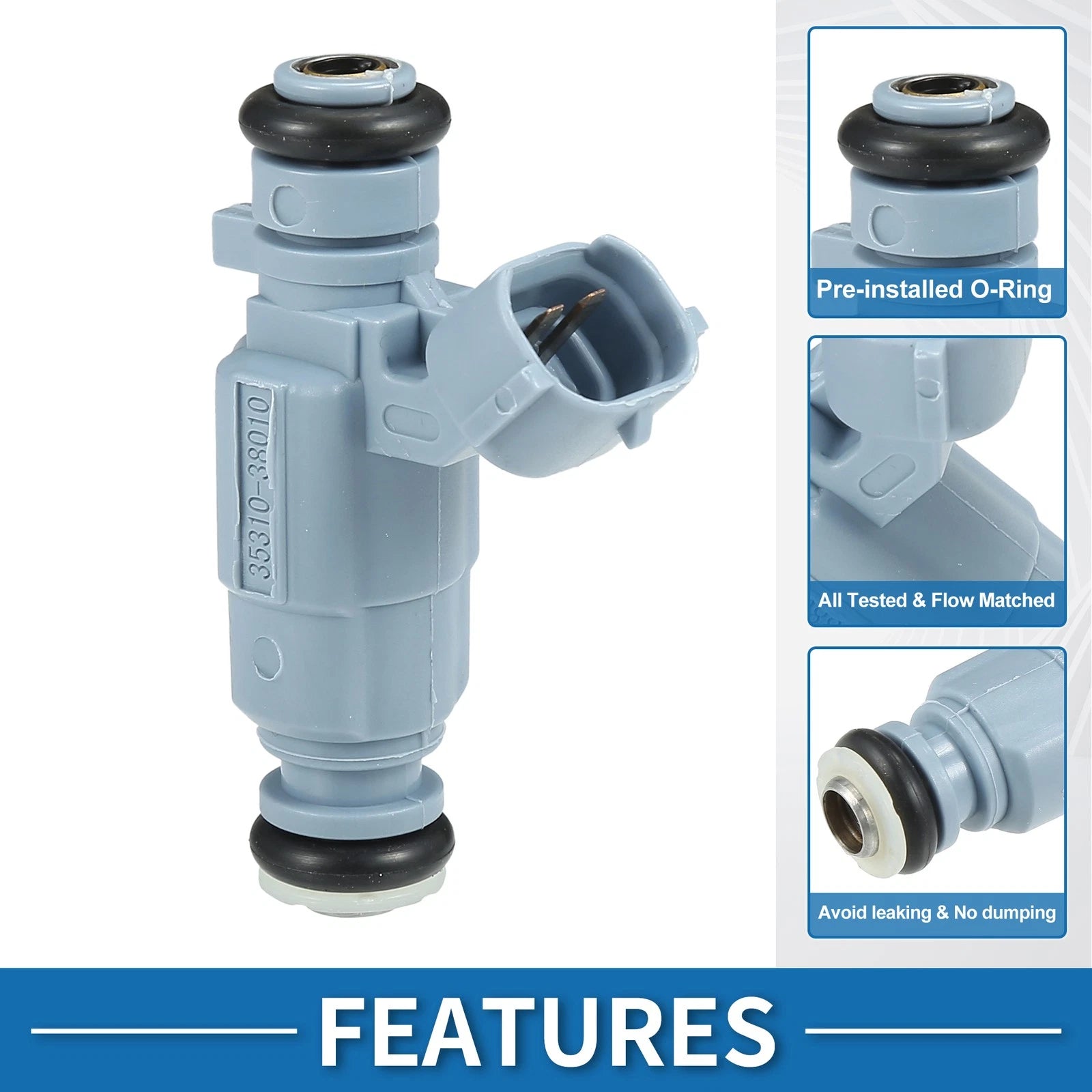 Fuel Injector Replacement for Hyundai Sonata 2.0L 16V (1998–2001)
