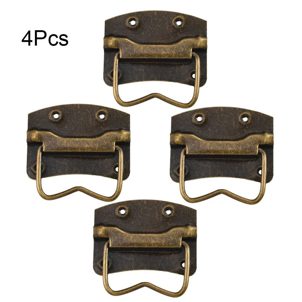 4X Wooden Drawer Knob Pull Handle for Cabinet Dresser Toolbox
