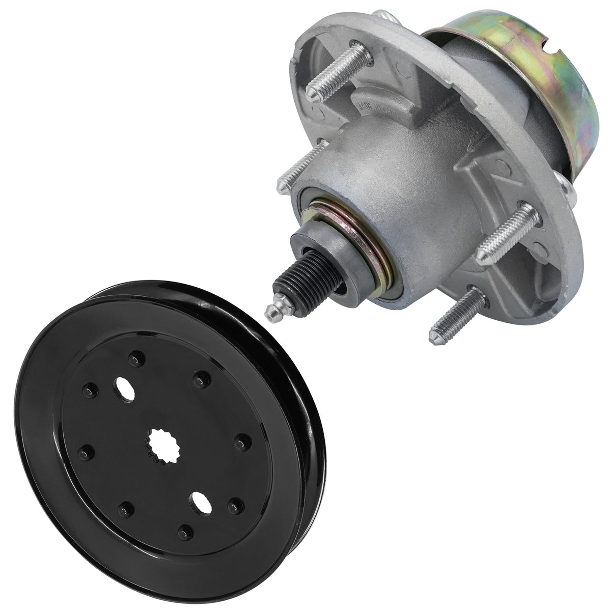 Blade Spindle Assembly with Pulley for John Deere X465 X475 X485 (2001–2002)