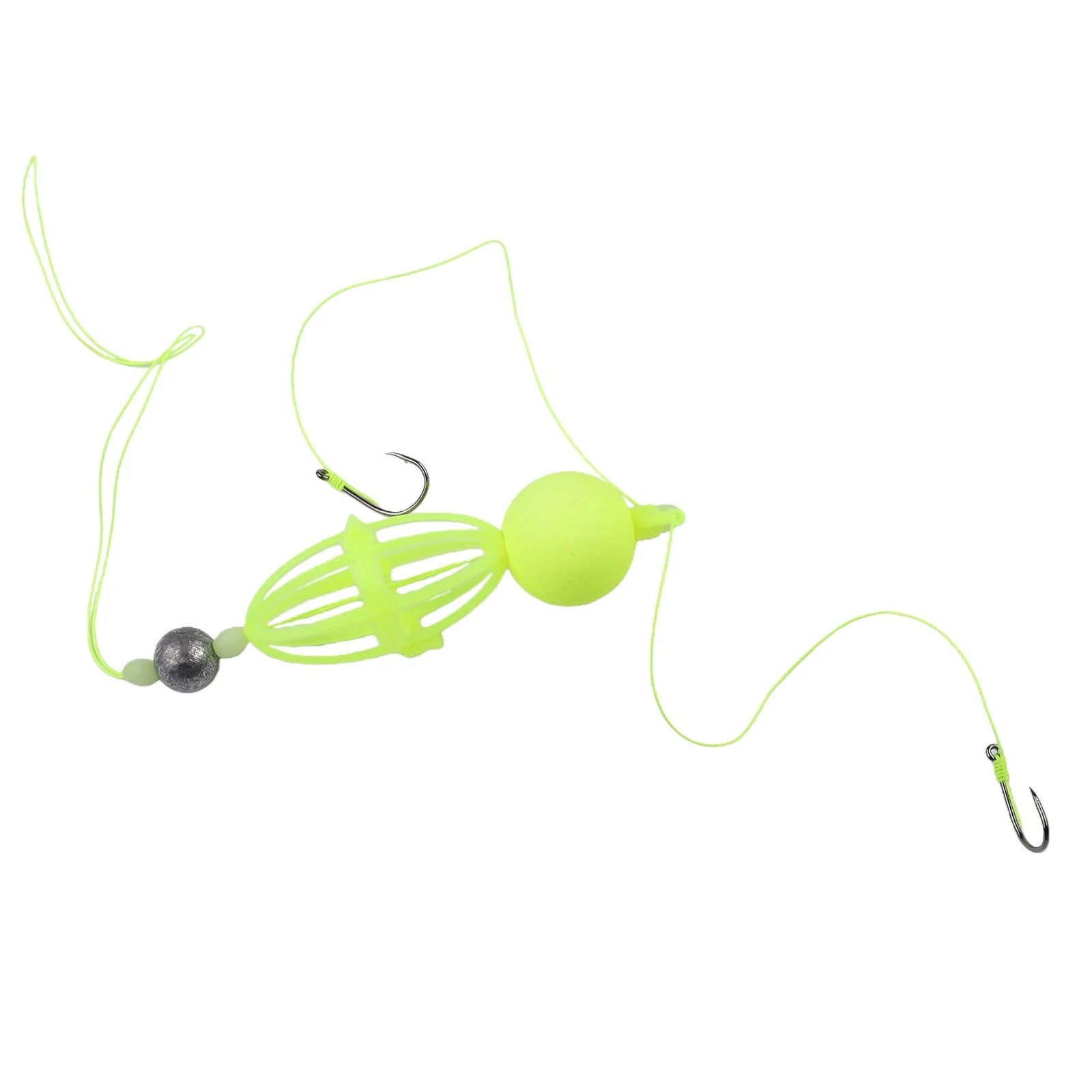 Metal Double Hook Fishing Hooks for (Sizes 8-13)