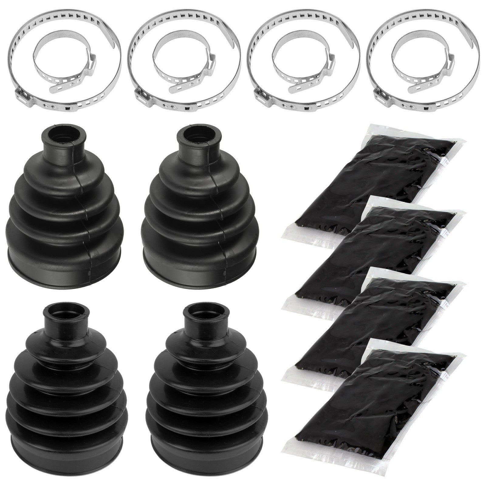 CV Boot Kit Front Axle Inner Outer Replacement for Can-Am Outlander 400 (2006-2012)