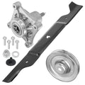 Spindle Blade and Pulley Replacement for Husqvarna LSZ5422 EZ5224 (2015–2018)