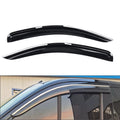 Window Visor Wind Deflector for Ford Transit Tourneo Custom (2012–2022) Black