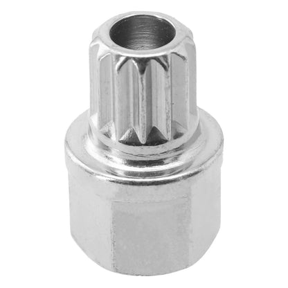 Steel Wheel Lock Lug Nut 1PC 20x28mm 30/13PT for Car