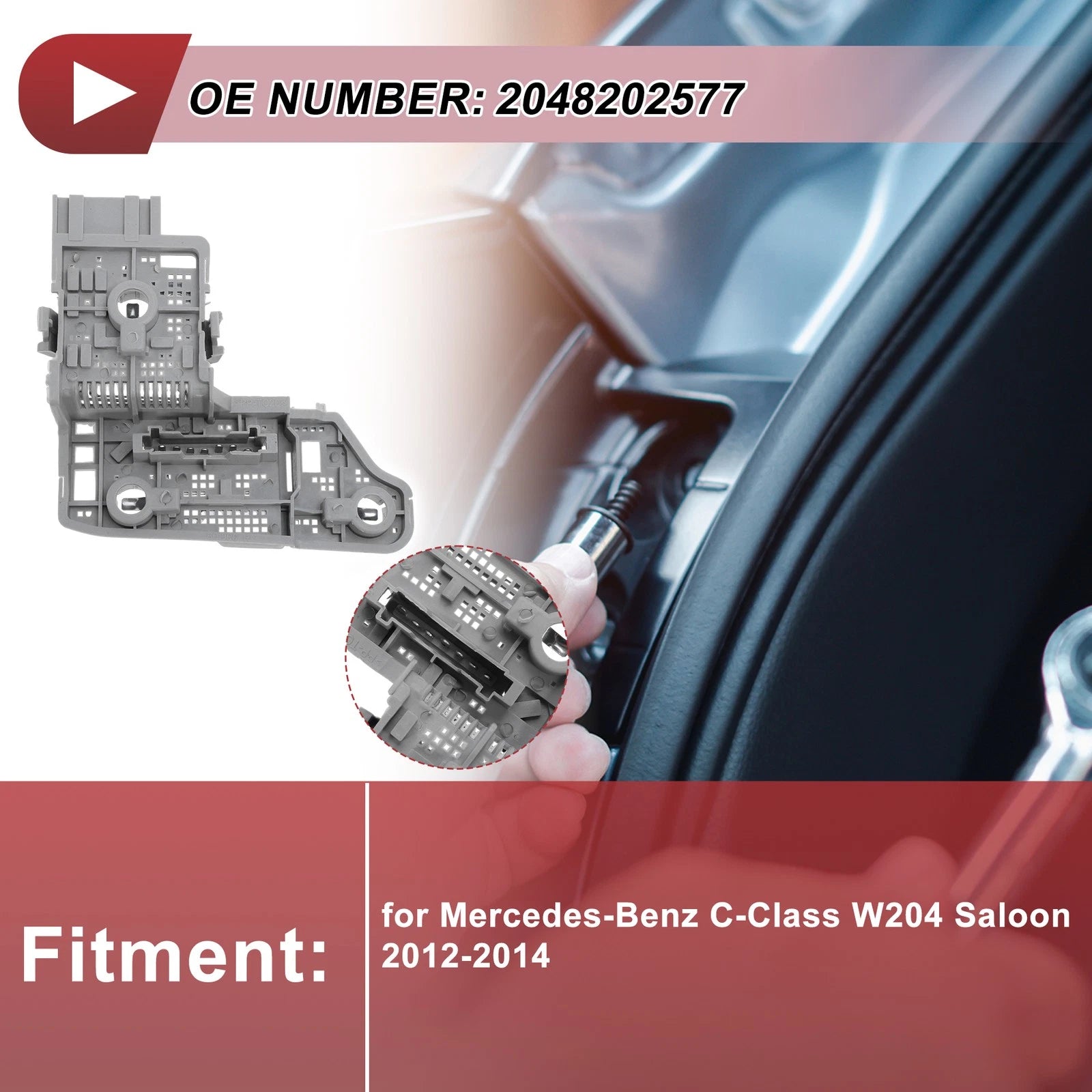 Light Socket Replacement for Mercedes-Benz C-Class W204 Saloon (2012–2014)