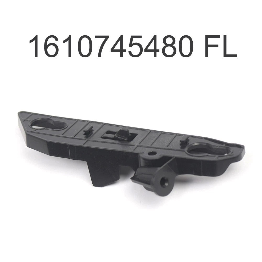 Front Bumper Bracket Left for Peugeot 308 (2013–2018) ABS Black