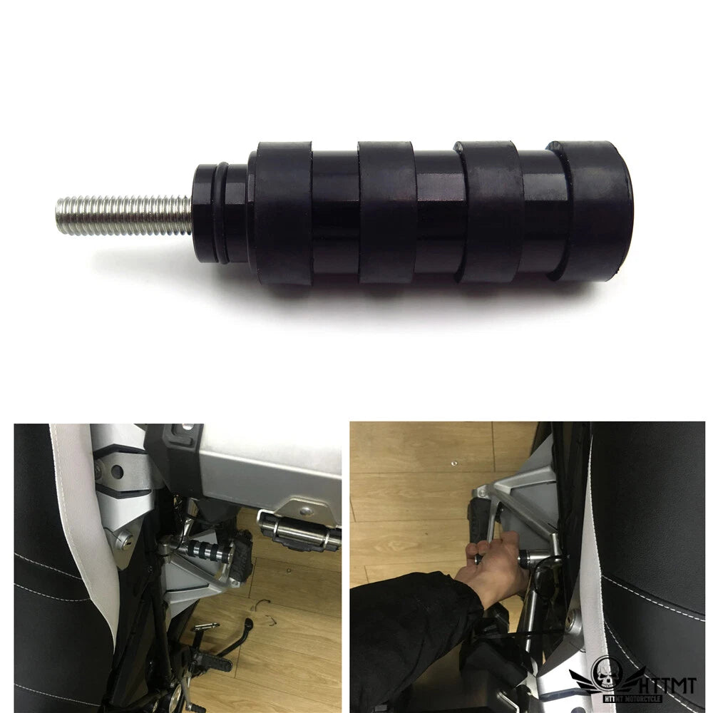 Jacking Aid Lifting Lever Handle for BMW R1200GS ADV (2013–2019) Black
