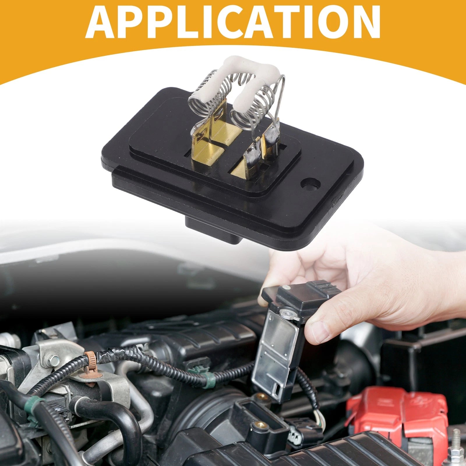 HVAC Blower Motor Resistor Replacement for Toyota Land Cruiser (2008–2021)