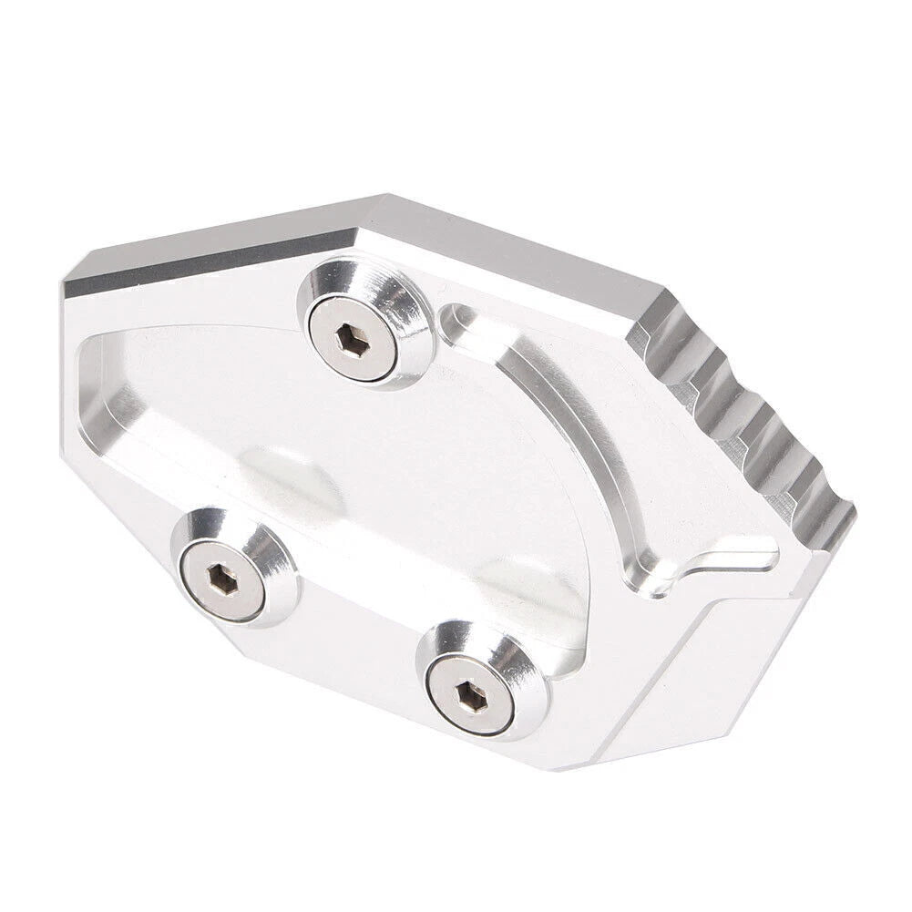 Side Stand Pad for Kawasaki GTR1400 (2008–2011) ZX-4R (2011–2012) Silver