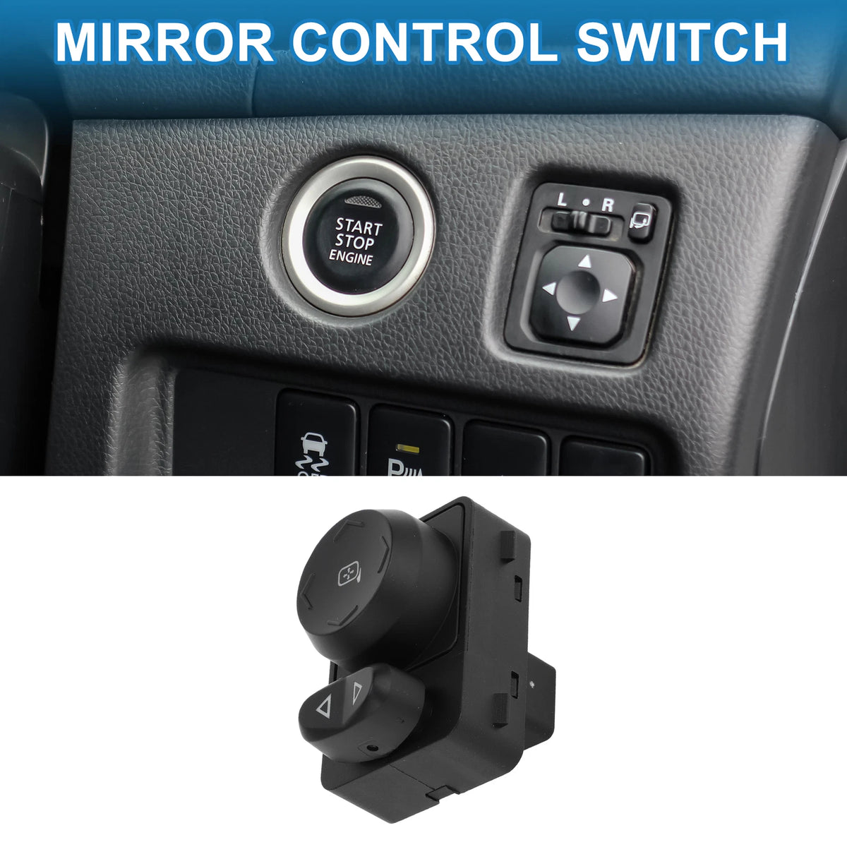 Car Mirror Switch No. 15808774 for Chevrolet Traverse, Saturn Outlook (2009–2017)