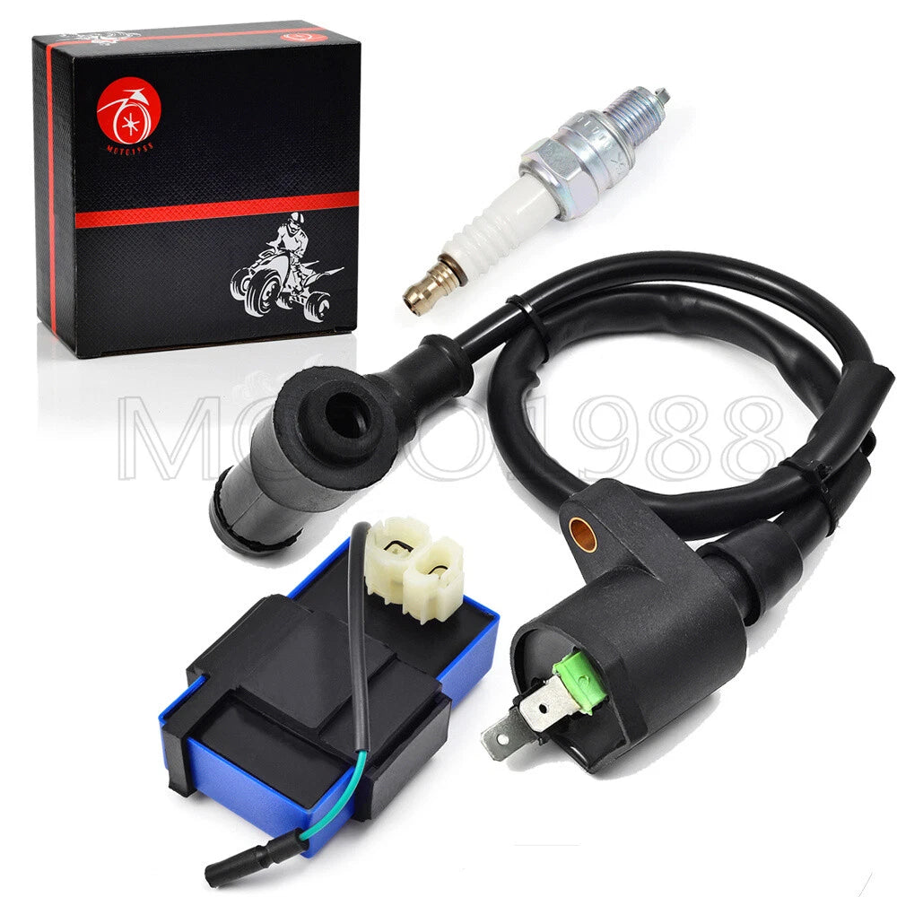 CDI Module Box Ignition Coil Spark Plug for Honda Sportrax TRX90 (1993–2005)