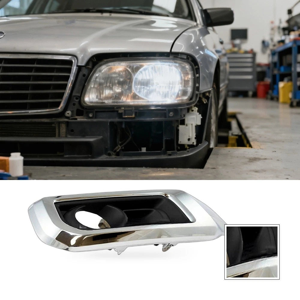 Front Fog Light Cover Frame DRL Left Side for Toyota 4Runner (2016–2020)