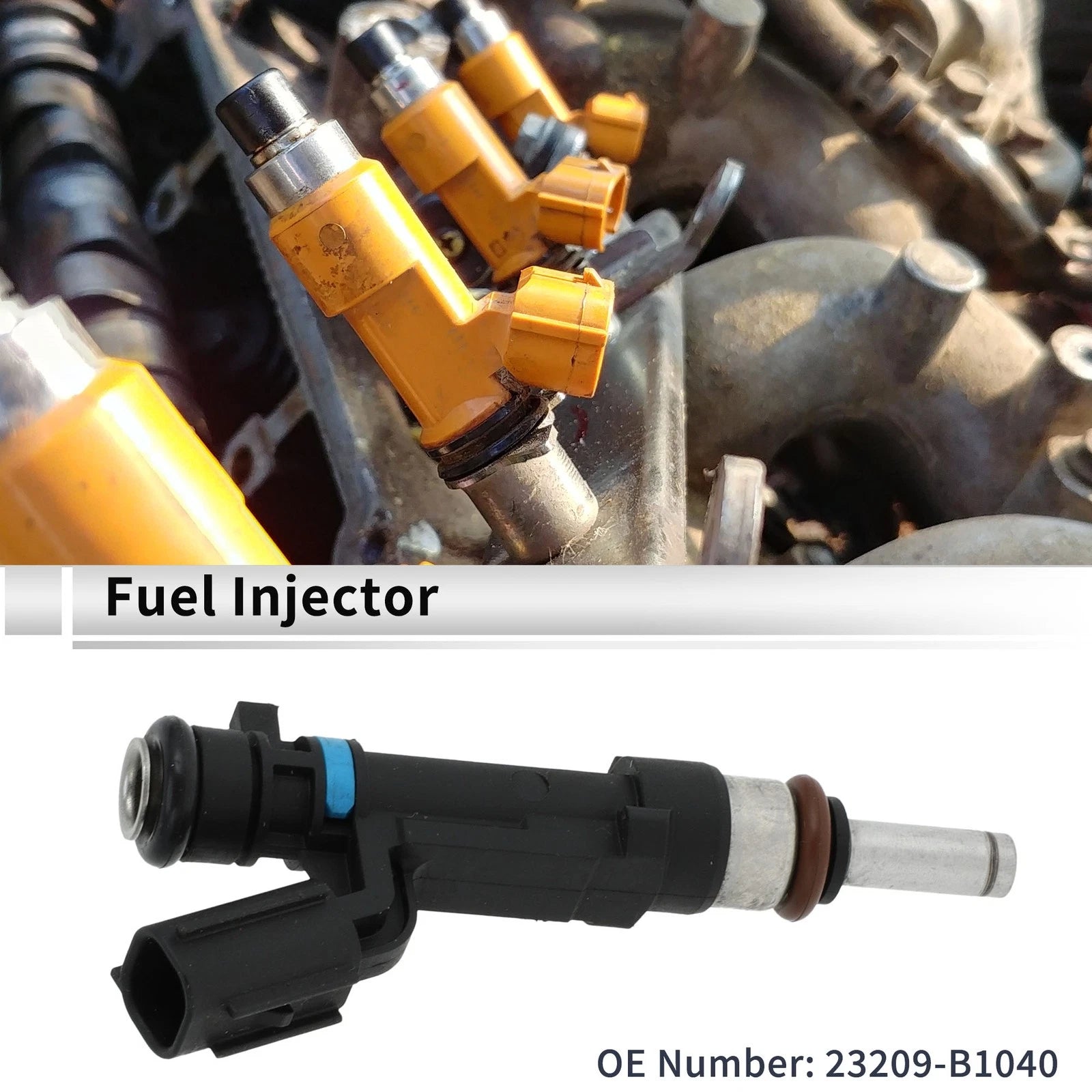 Fuel Injector Replacement for Toyota 1.0L 1KR-FE (2005–2015) 1Pc
