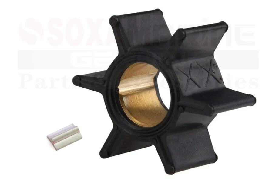 Pump Impeller with Key for Mercury Mariner 4-9.8 HP (18-3039, 47-89981, 47-39074)