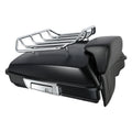 Matte Razor Trunk Backrest Mount Rack for Harley Electra Road Glide (2014–2026)