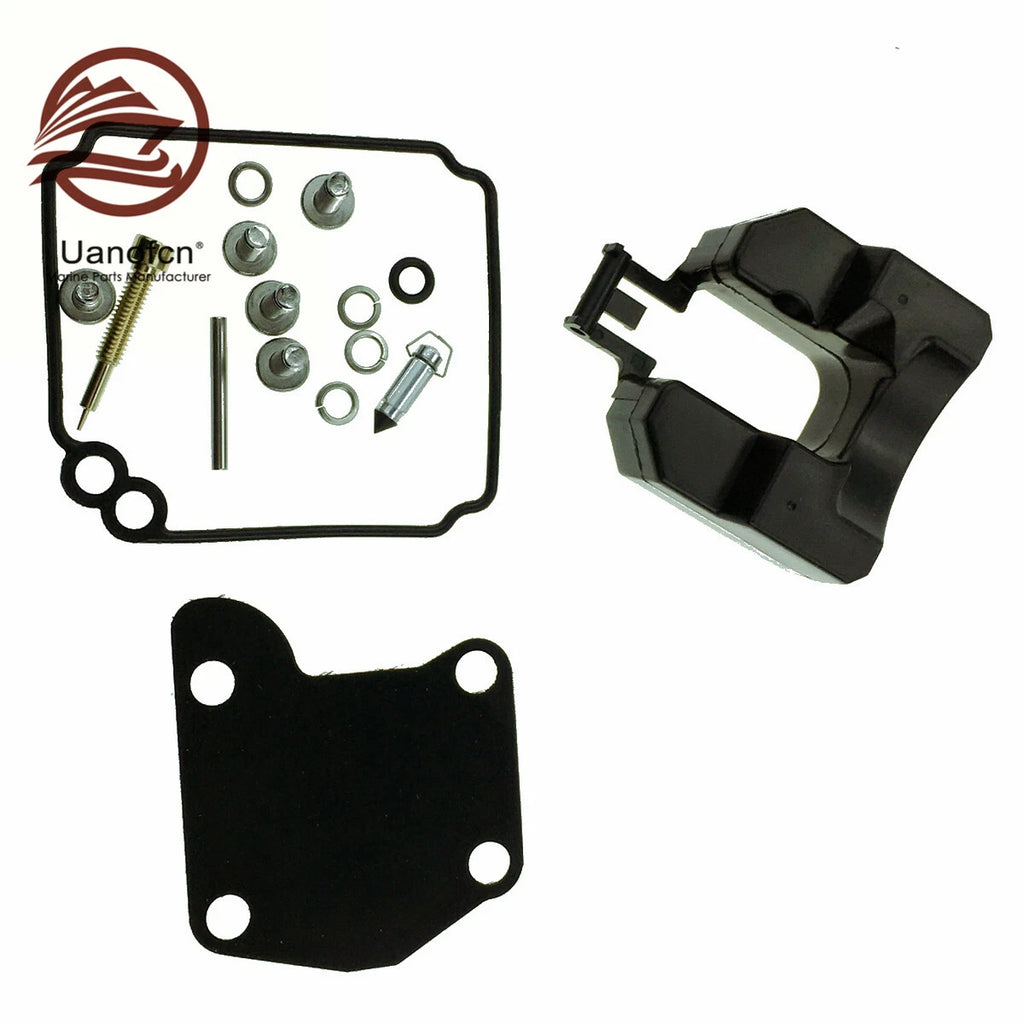 Carburetor Repair Kit for Yamaha 2-Stroke 9.9HP 15HP (1990–2000) 63V-W0093-00-00
