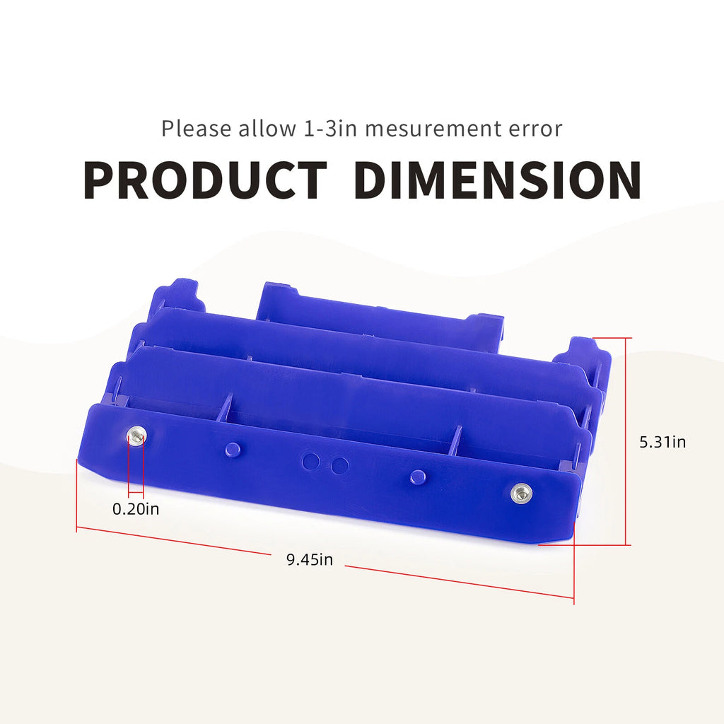 Pair Blue Radiator Louvers Guards #8985500001 for Yamaha YZ125/YZ250 (2006–2022)