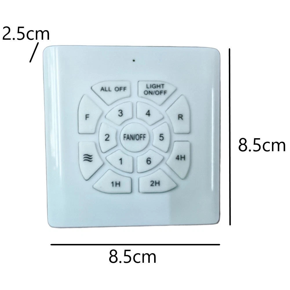 6 Level Fan Light Remote Control Wall Switch