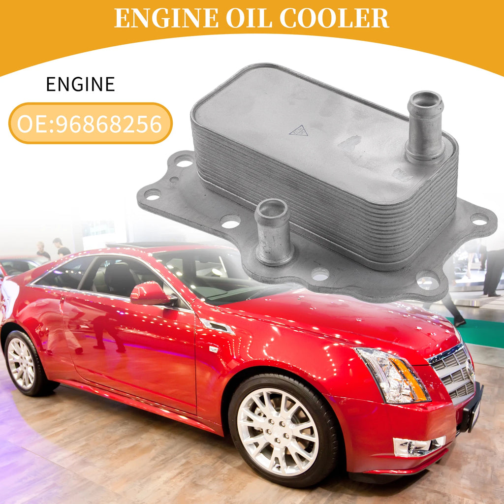 Engine Oil Cooler for Cadillac BLS (2006–2010) No. 96868256