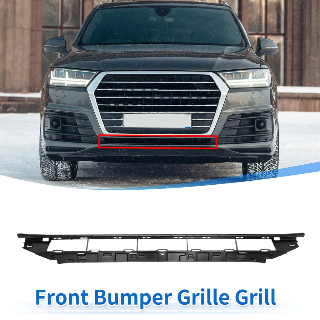 Front Lower Bumper Grille for Audi Q7 (2007–2015) No.4M0807647A Black