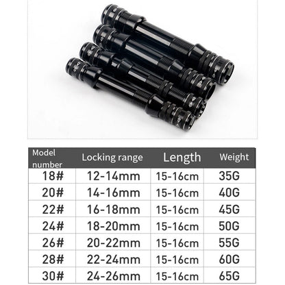 Metal Spinner Reel Seat for Fishing Rods (12-26mm Diameter)