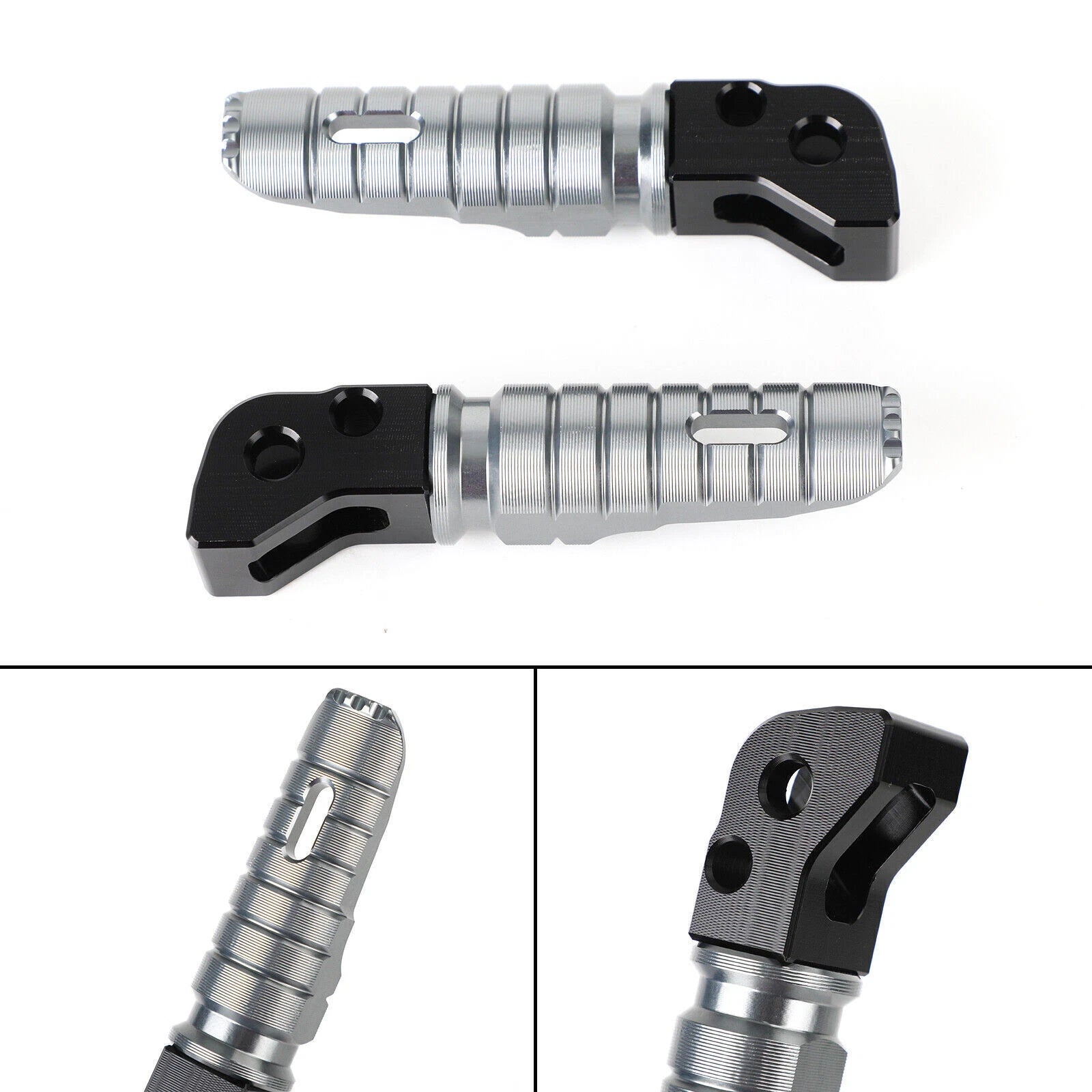 Rear Footrests Foot Pegs for Husqvarna Vitpilen Svartpilen 250 401 (2019–2021)