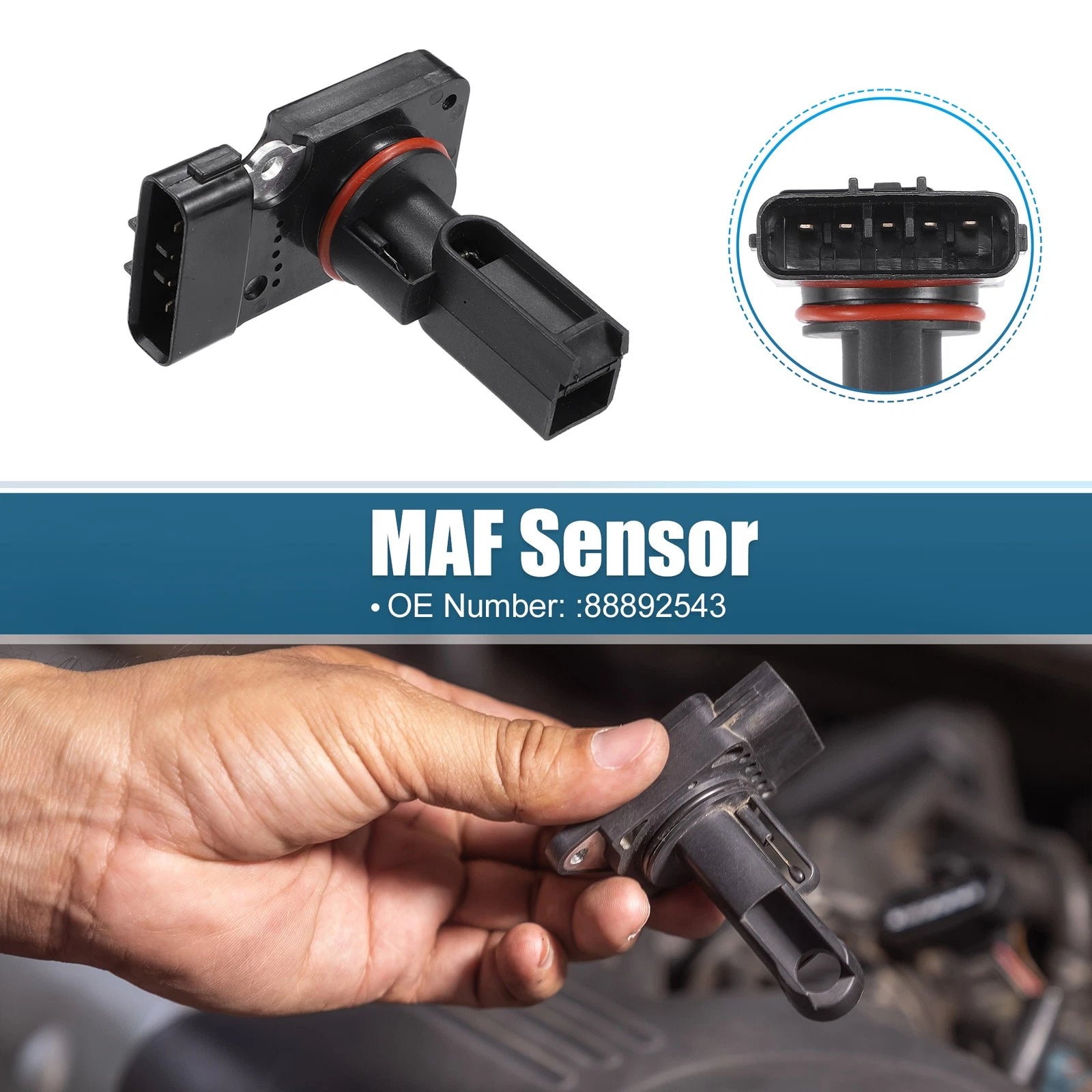 Mass Airflow Sensor Replacement for Chevrolet Silverado 3500 (2001–2007)