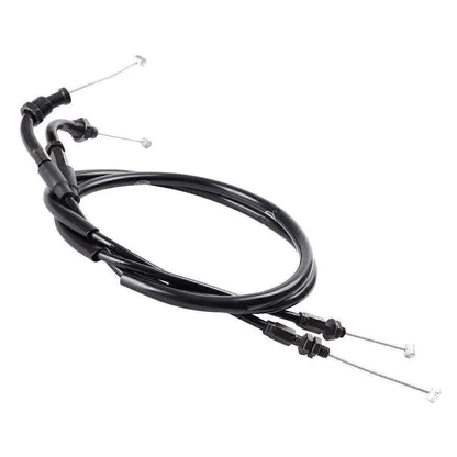 Throttle Cable Pair for Honda CBR600RR (2007–2012) - Yellow Orange Black