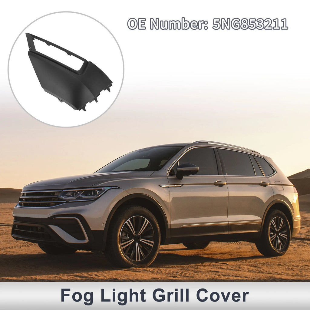 Front Left Fog Light Grill Replacement for Volkswagen Tiguan (2017–2019)