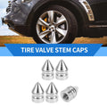 Tire Valve Stem Caps 5pc Replacement for SUV Bike RV Wheels (22-12mm)