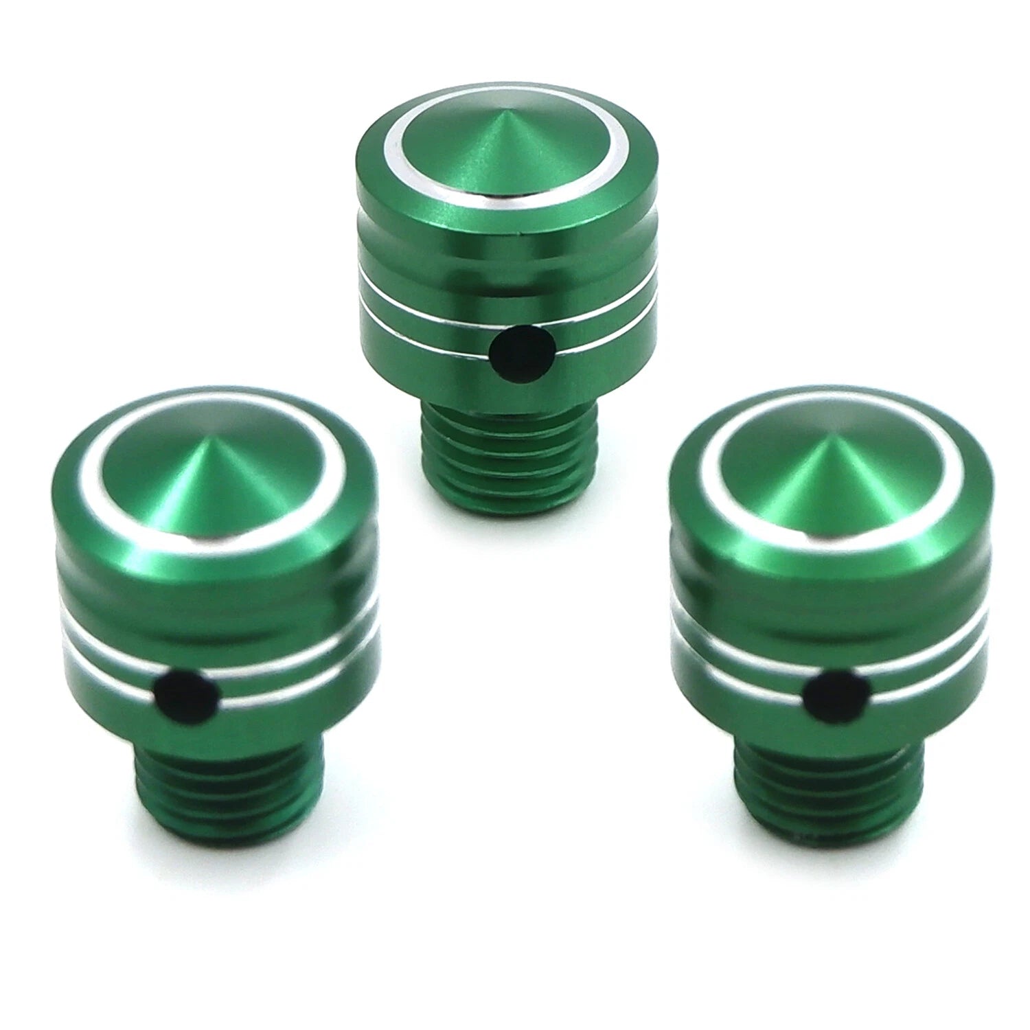 Set of 2 Motorcycle Rearview Mirror Thread Adapter Conversion Screws